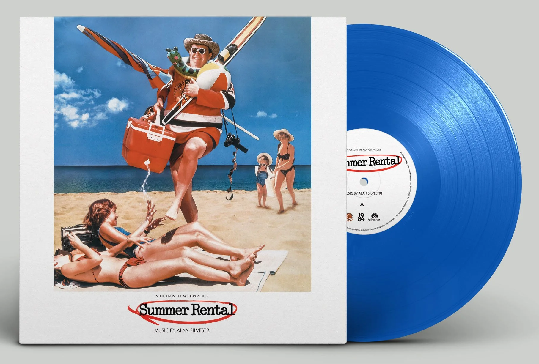 Summer Rental Soundtrack LP (various colors) — 1984 PUBLISHING